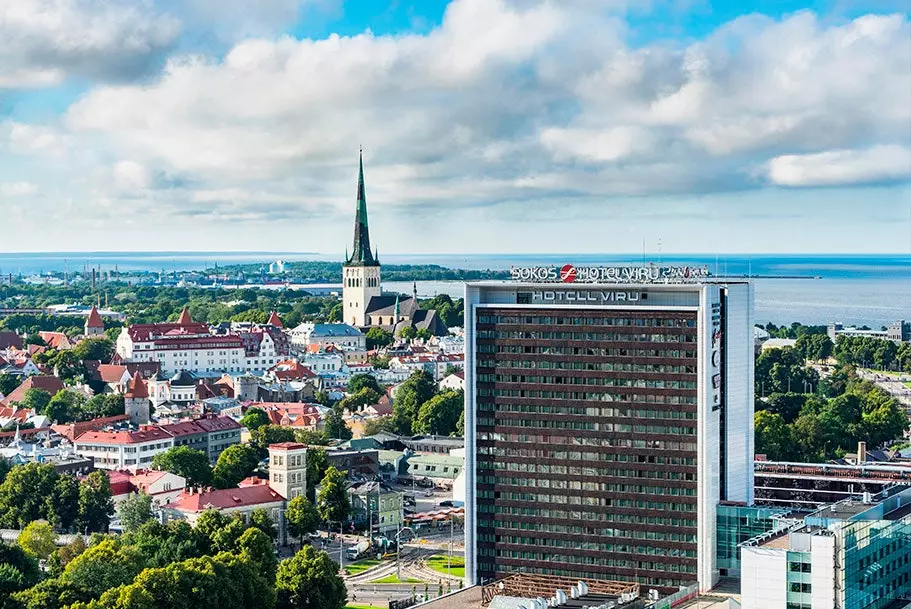 Hotel Viru en imponerende tilstedeværelse