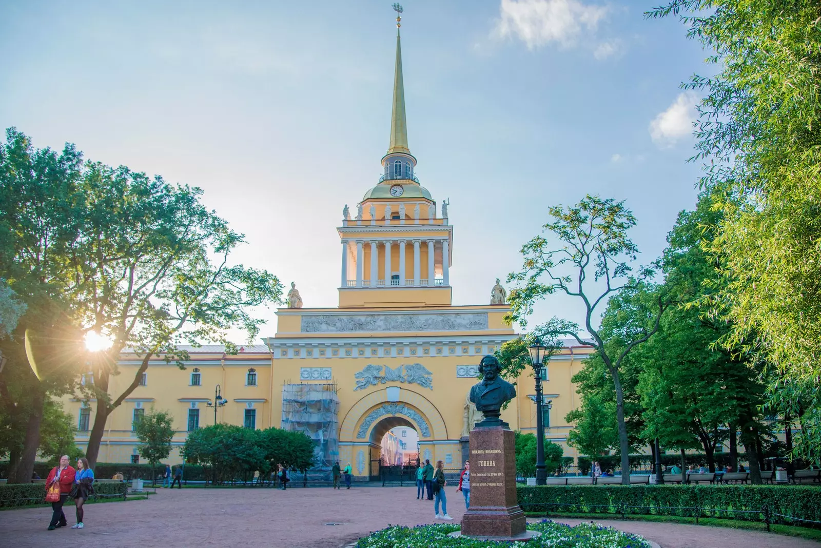 Menara Admiralty di Saint Petersburg