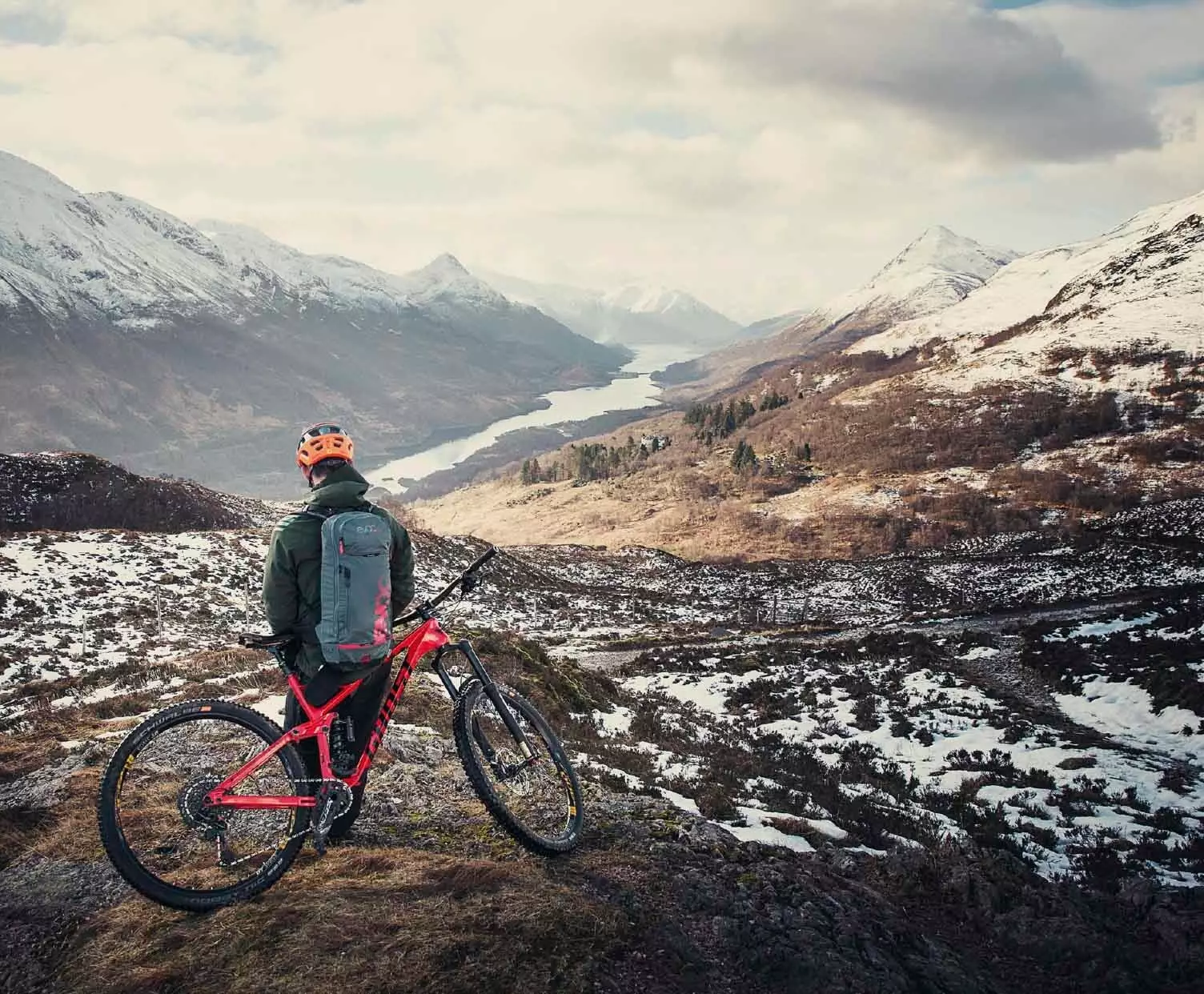 brug ikke Man på mountainbike