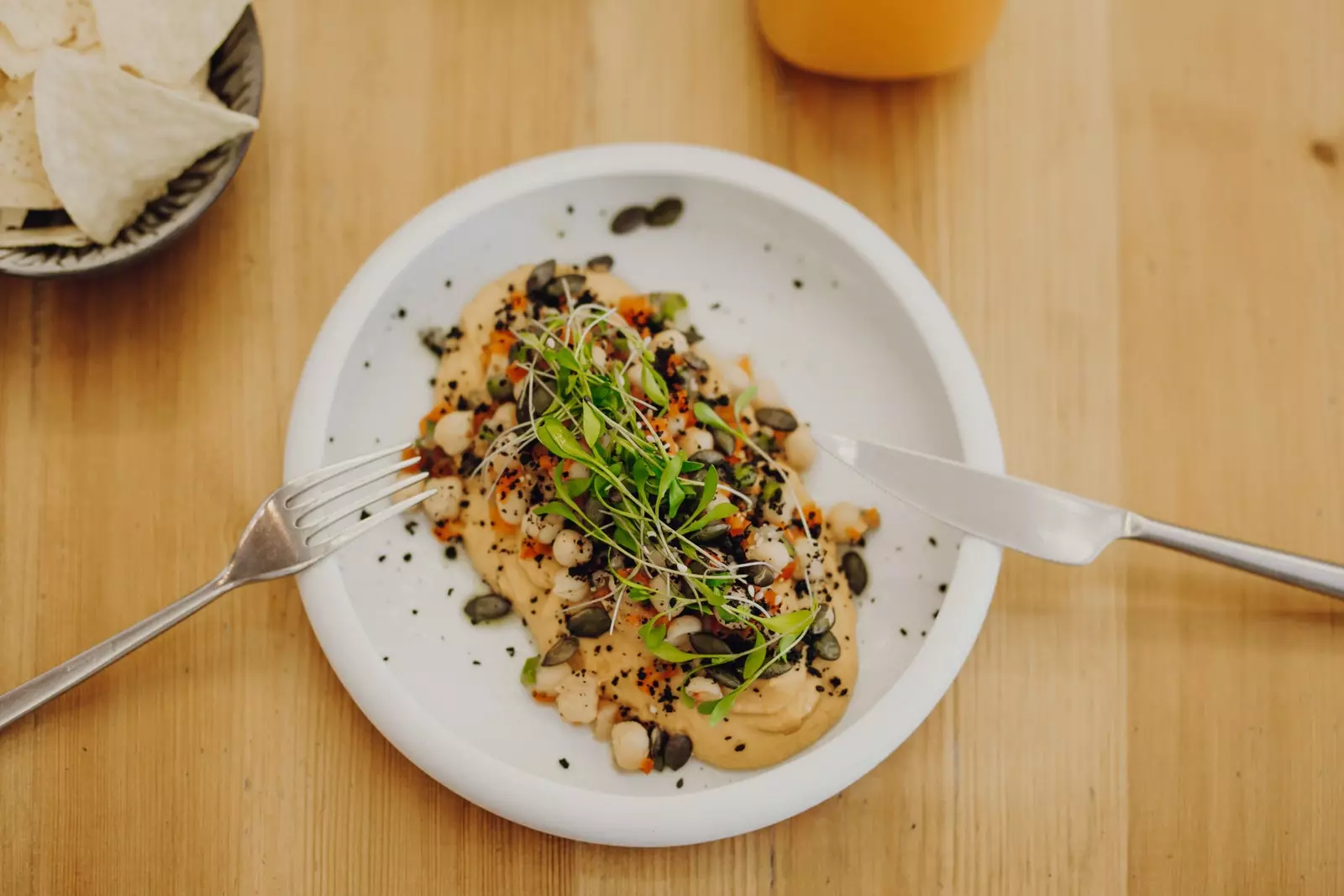 Një nga pjatat e dizenjuara nga Carlos Martín për restorantin 'pa gluten' në hotelin Only YOU Boutique.