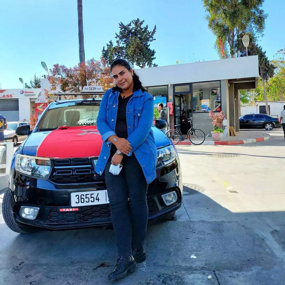 Souad Hdidou nữ tài xế taxi ở Rabat