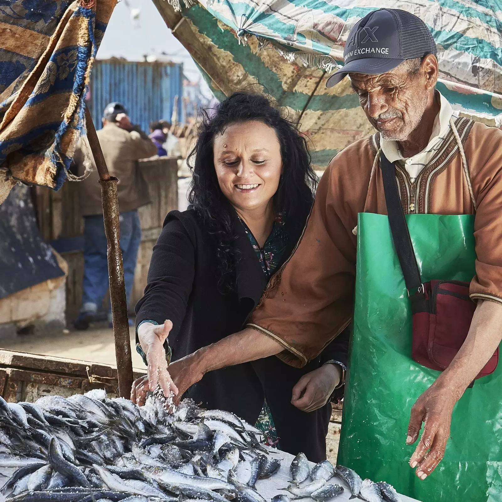 Si la cuisine de Najat se démarque par quelque chose, c'est par le produit.