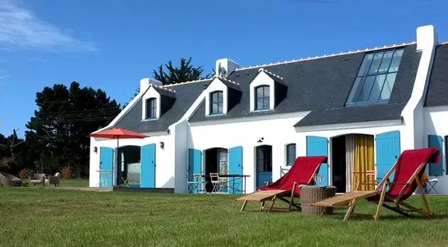 Maison de Stermaria ya kupendeza huko Belleîle.