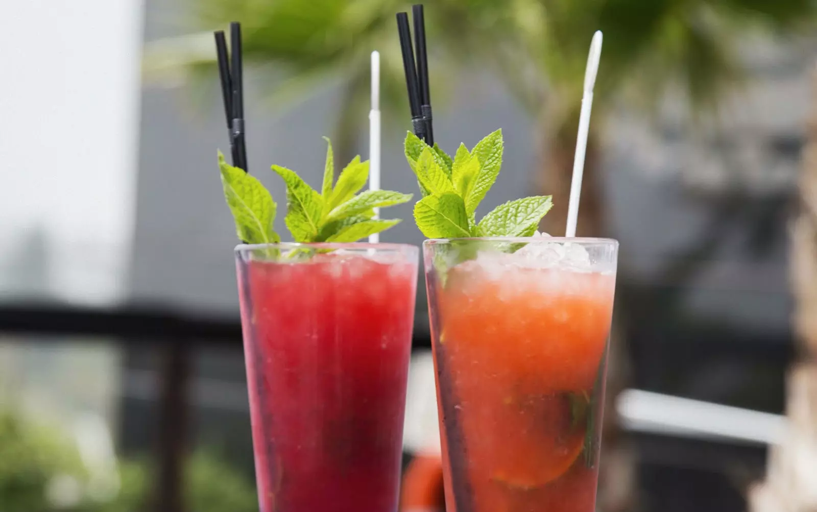 Fresh cocktails for a hot day.