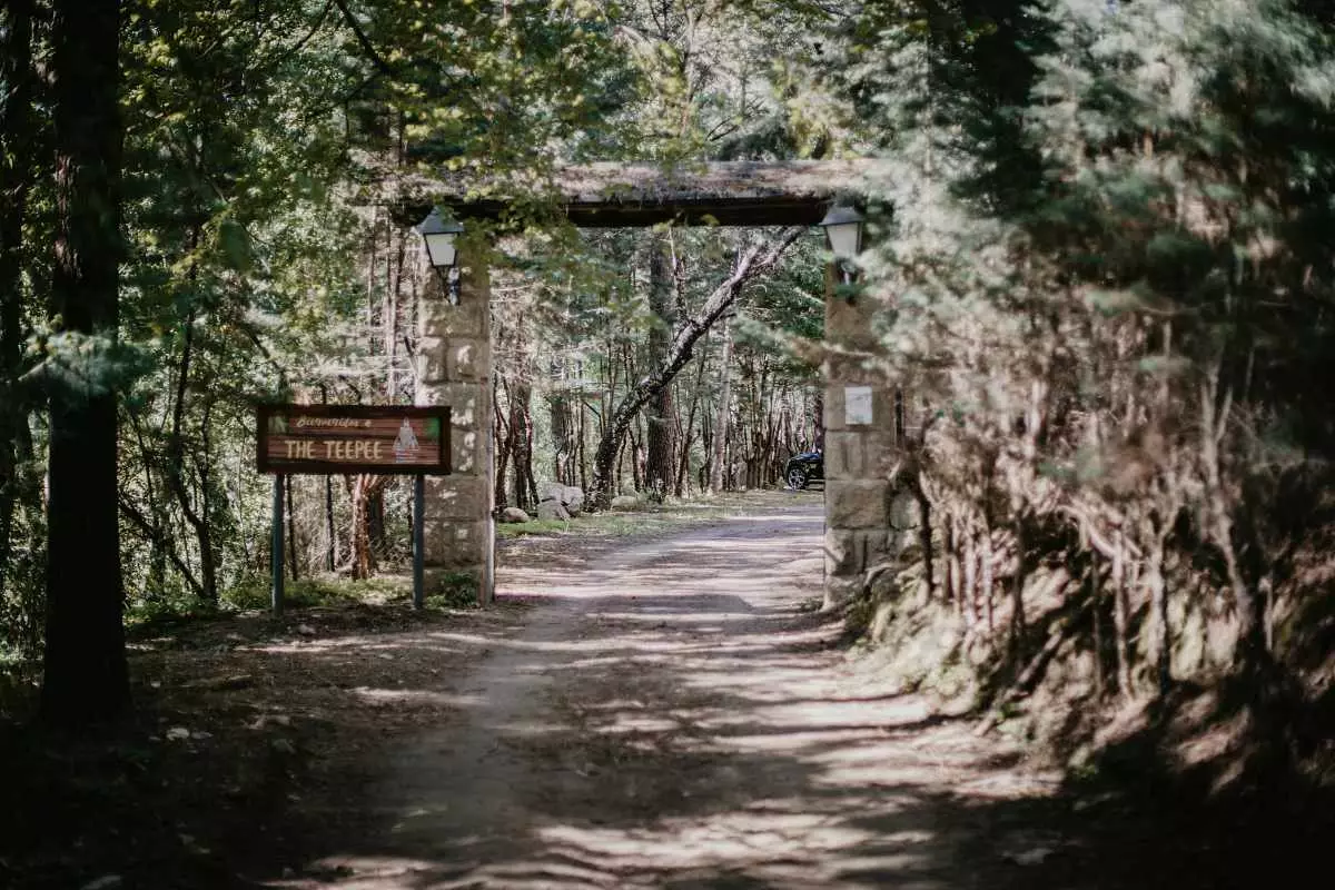 Sierra de Gredos Ávila'daki Teepee'yi Glamping