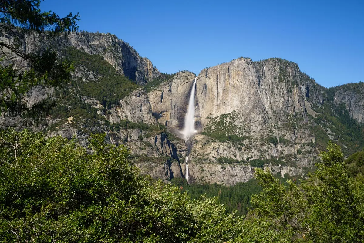 Yosemite Falls najbolj divja pokrajina