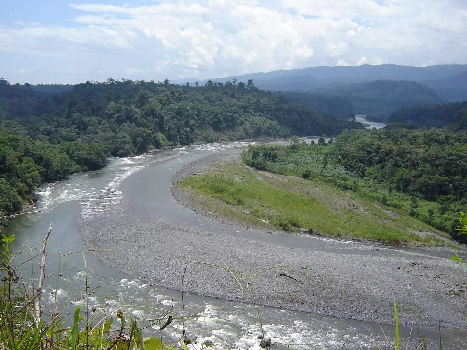 Riu Upano Equador.