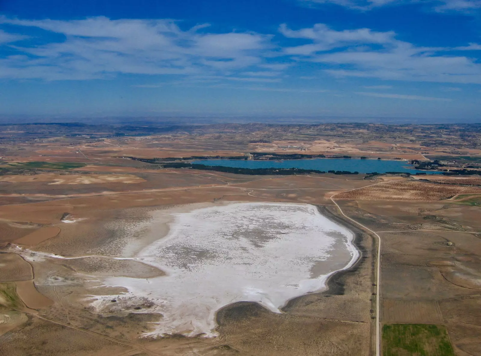 Laguna di sale d'Aragona