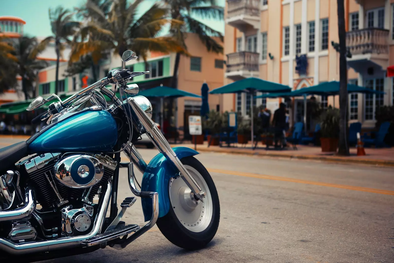 Motorbike South Beach Miami