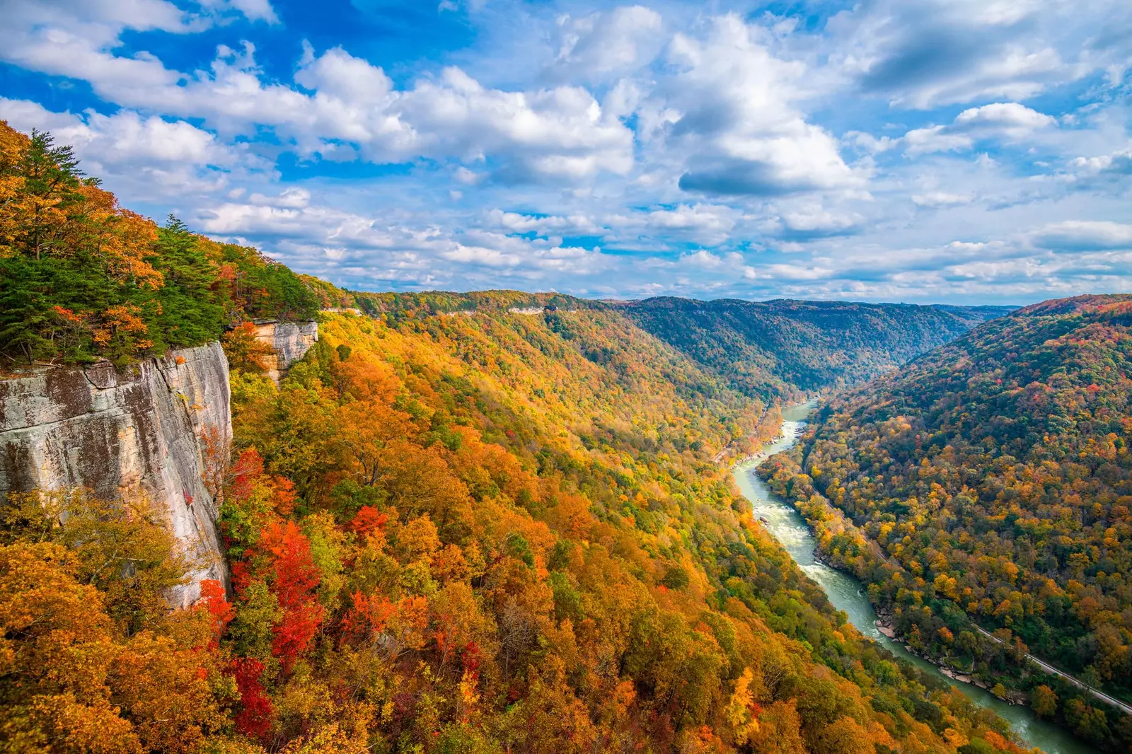 Nouvelle gorge de la rivière