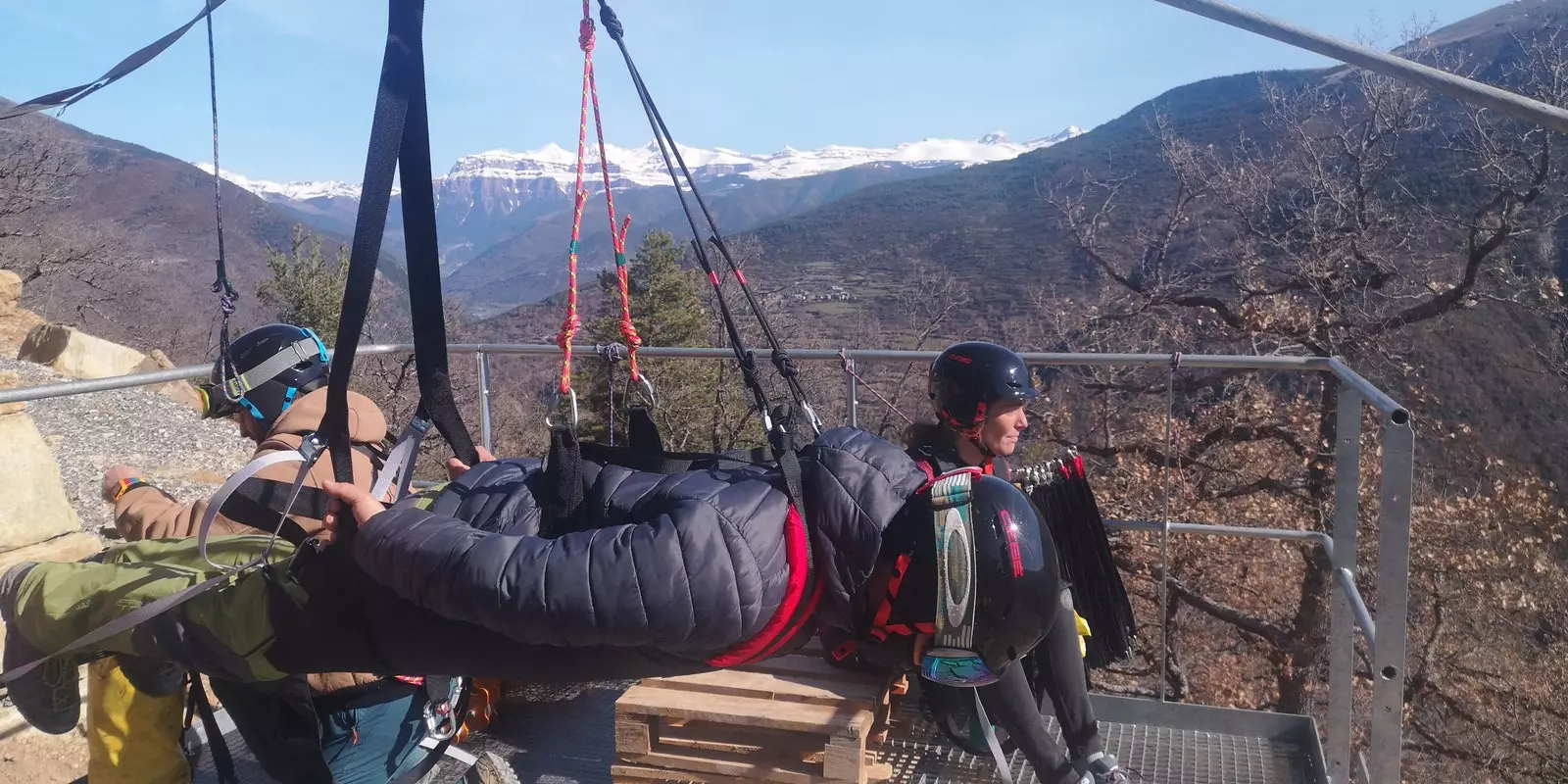 Zipline Ordesa Pyreneeën