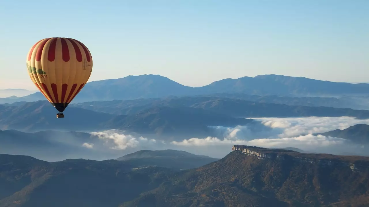 San o letenju balonom iznad La Garrotxe