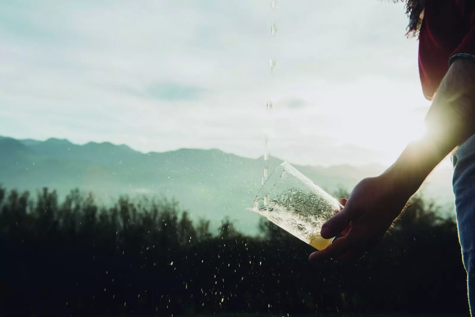 Pouring of Cider