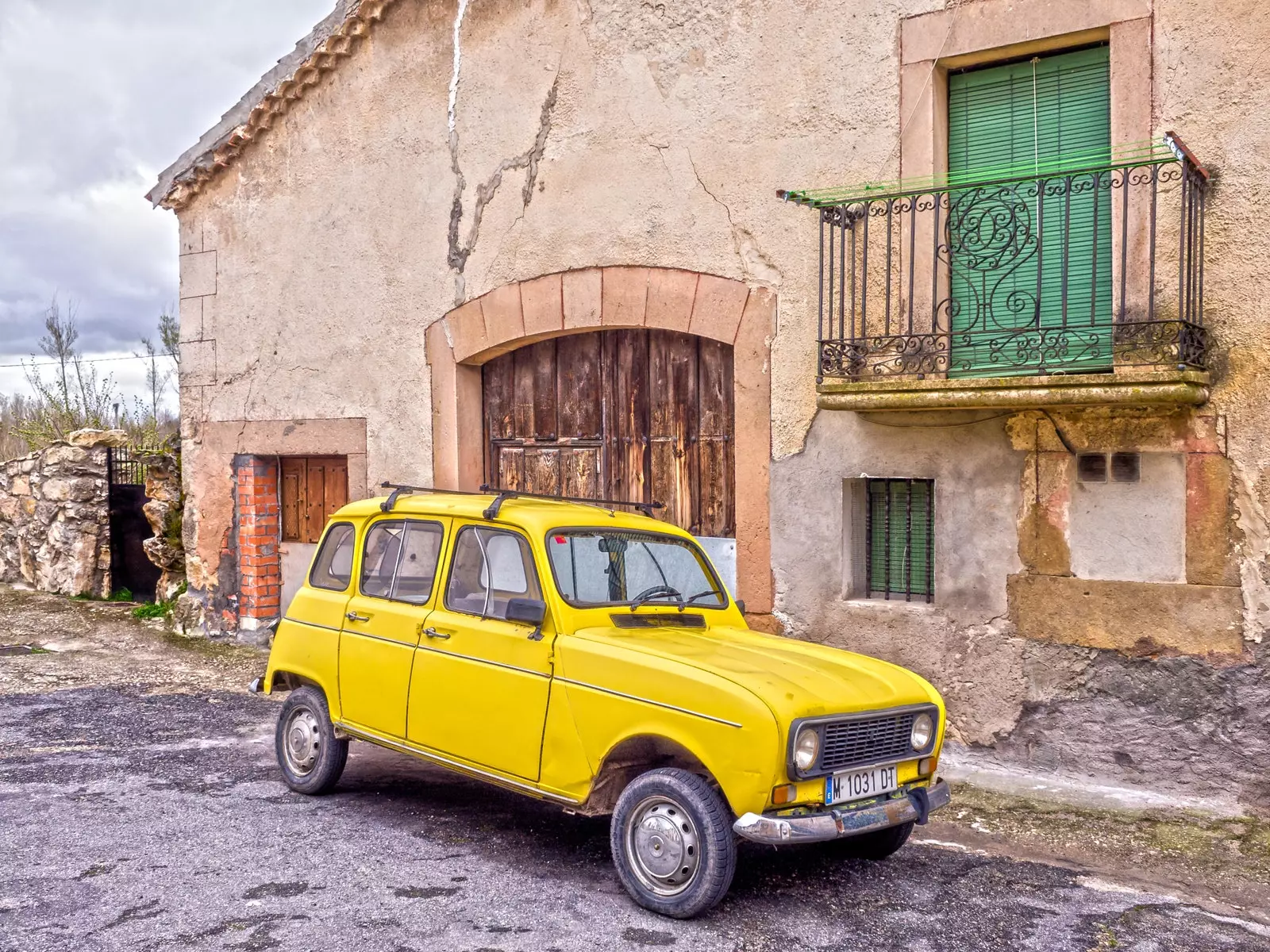 Poteza haiba ya Segovia ya vijijini.