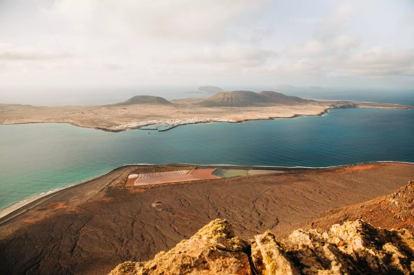 Lanzarote sihirli ada.