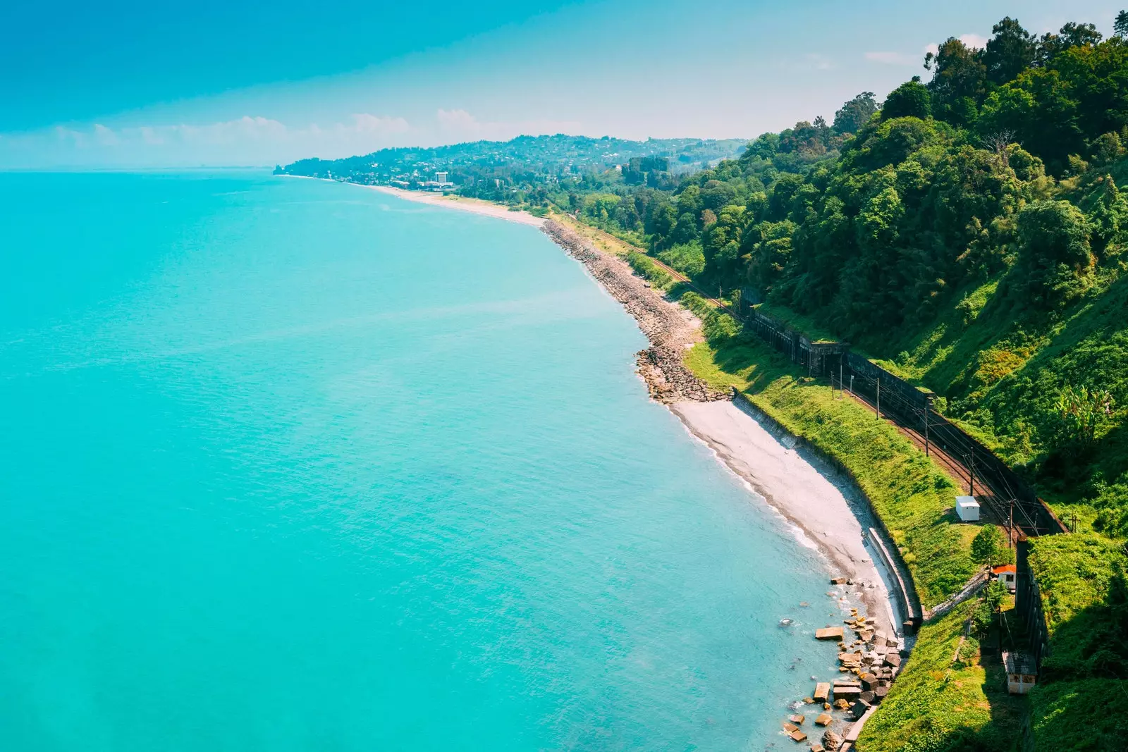 Pemandangan dari kebun raya