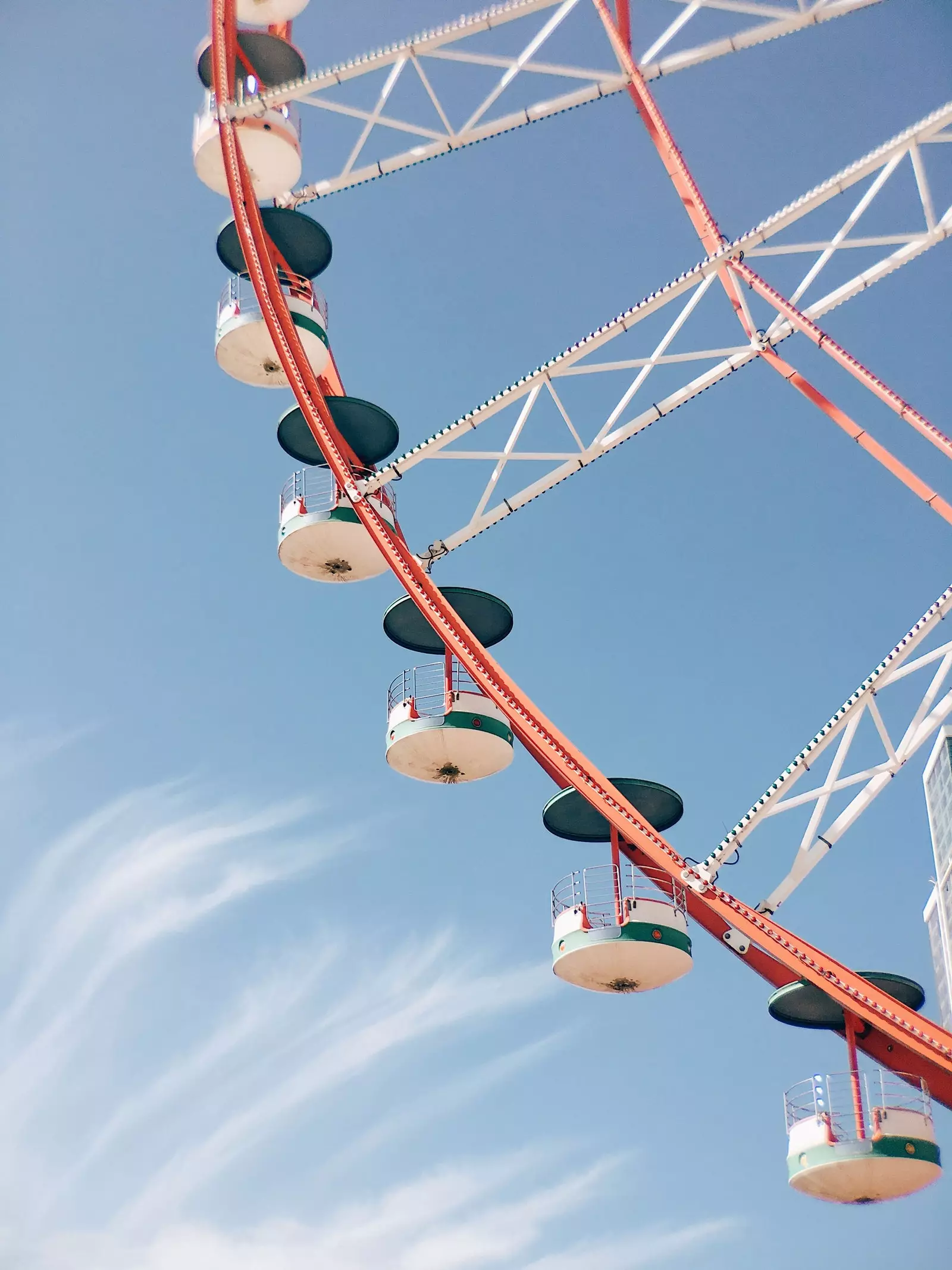 Ferris wheel on the waterfront in Batumi