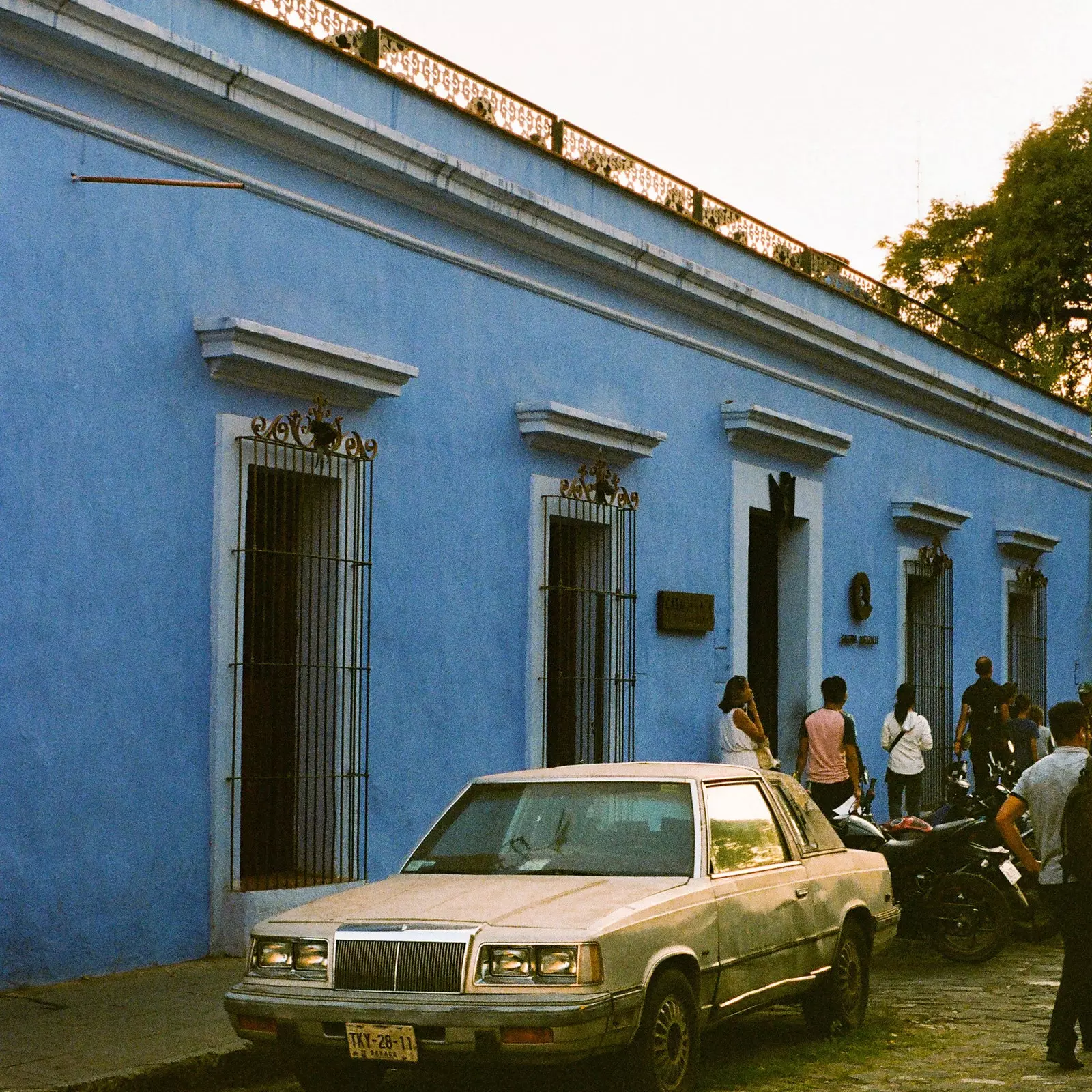 Străzile orașului Oaxaca.