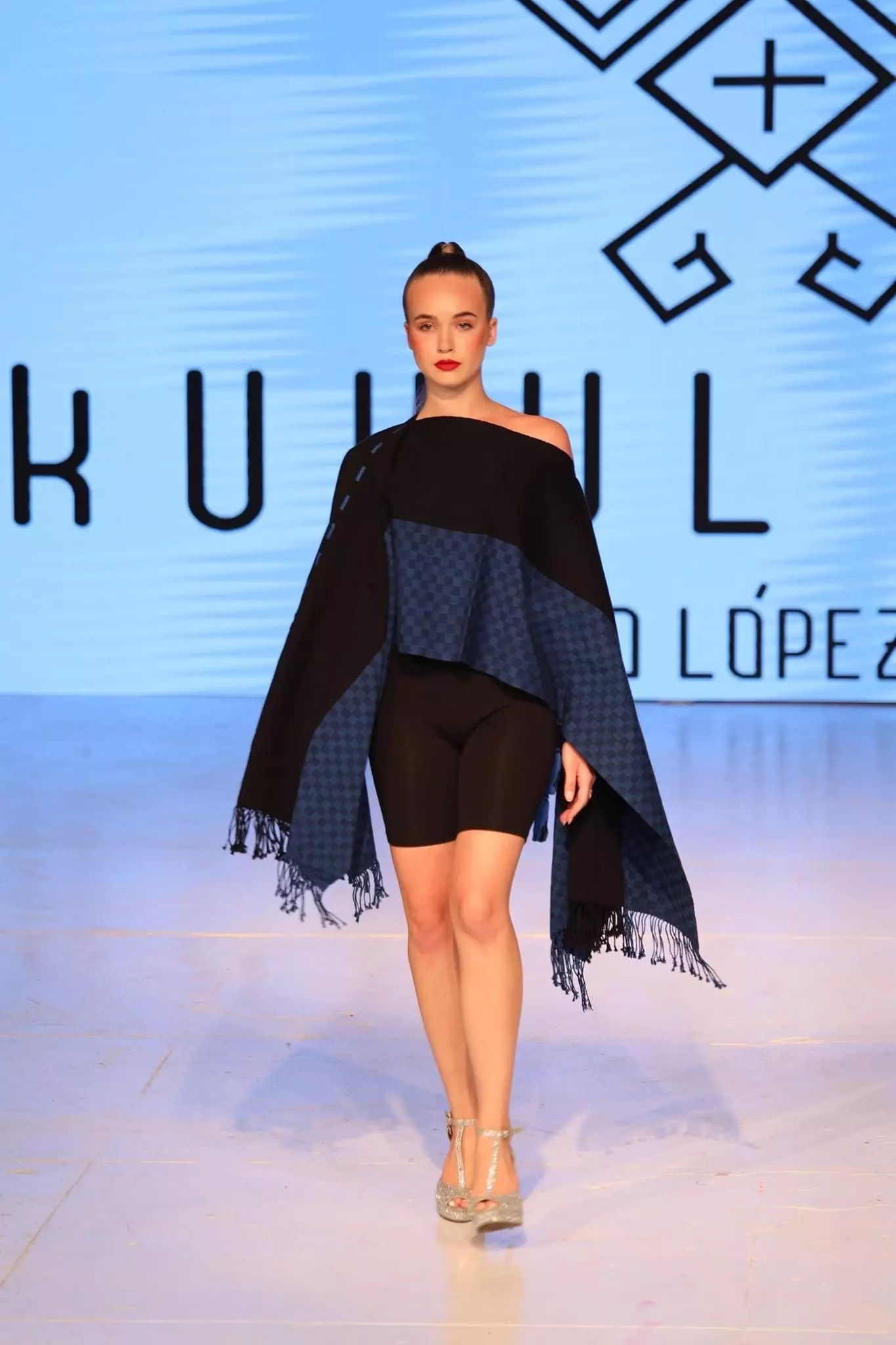 Kuxul Pok auf der NY Fashion Week.