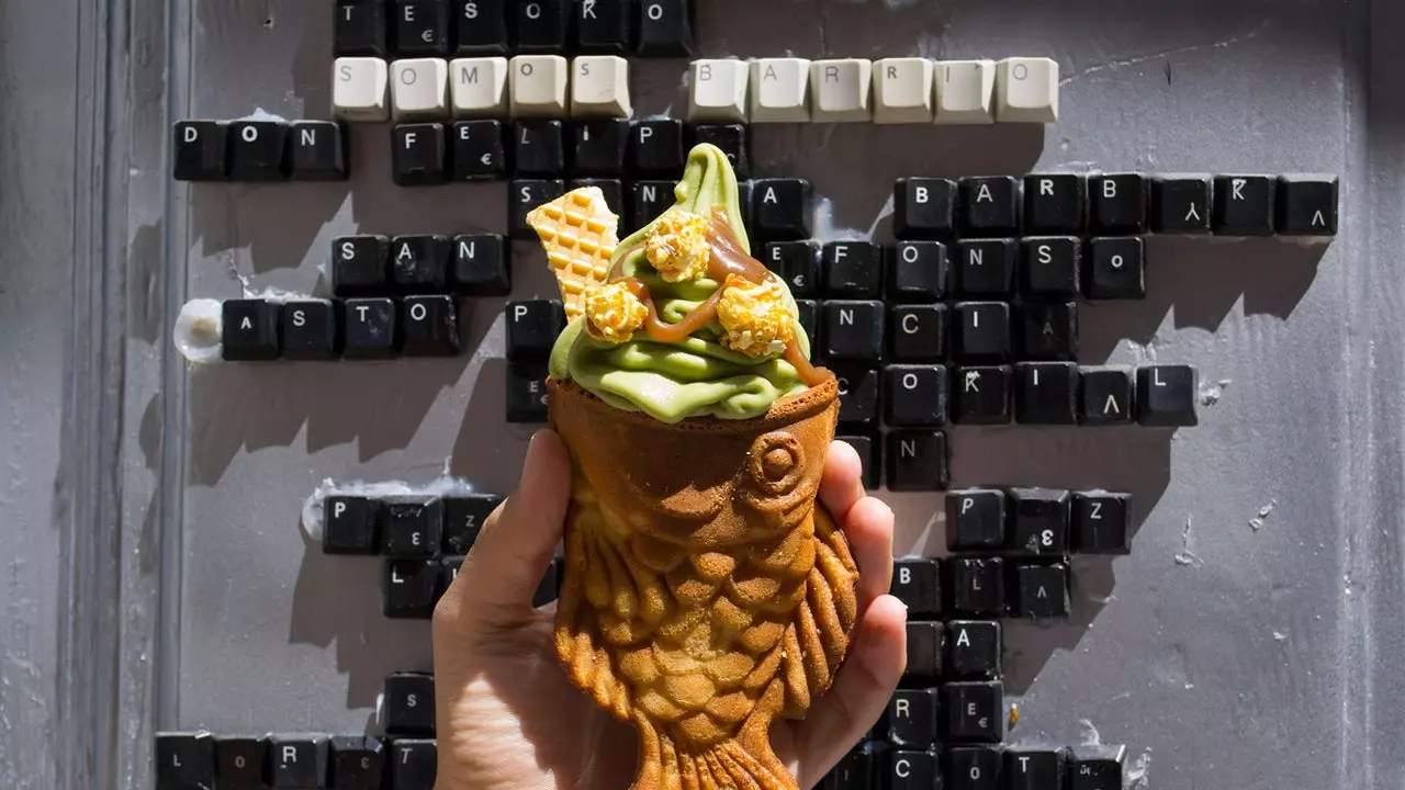 Nó được gọi là Taiyaki và đó là món cá nhồi kem mới cập bến Madrid