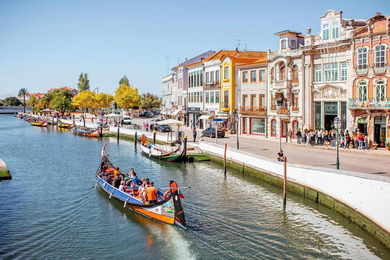 Aveiro kallas även det portugisiska Venedig