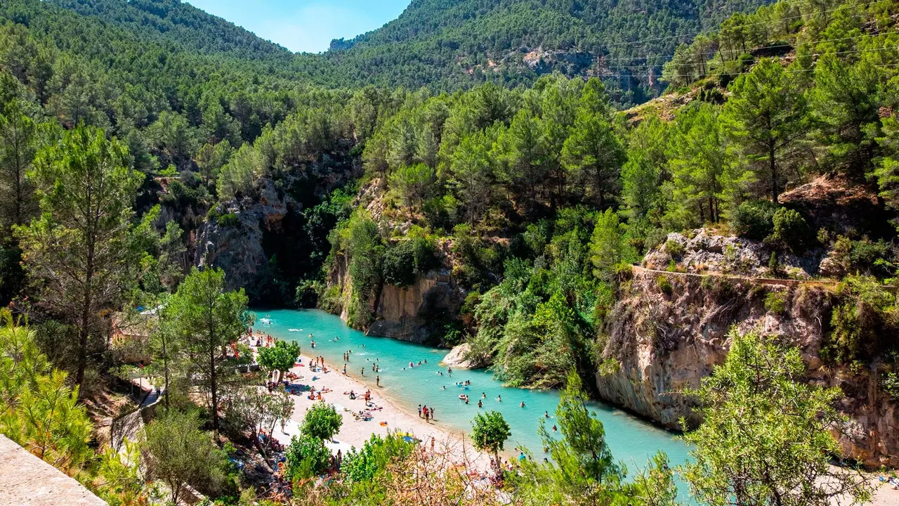 İspanya'daki en iyi banyo Montanejos'ta