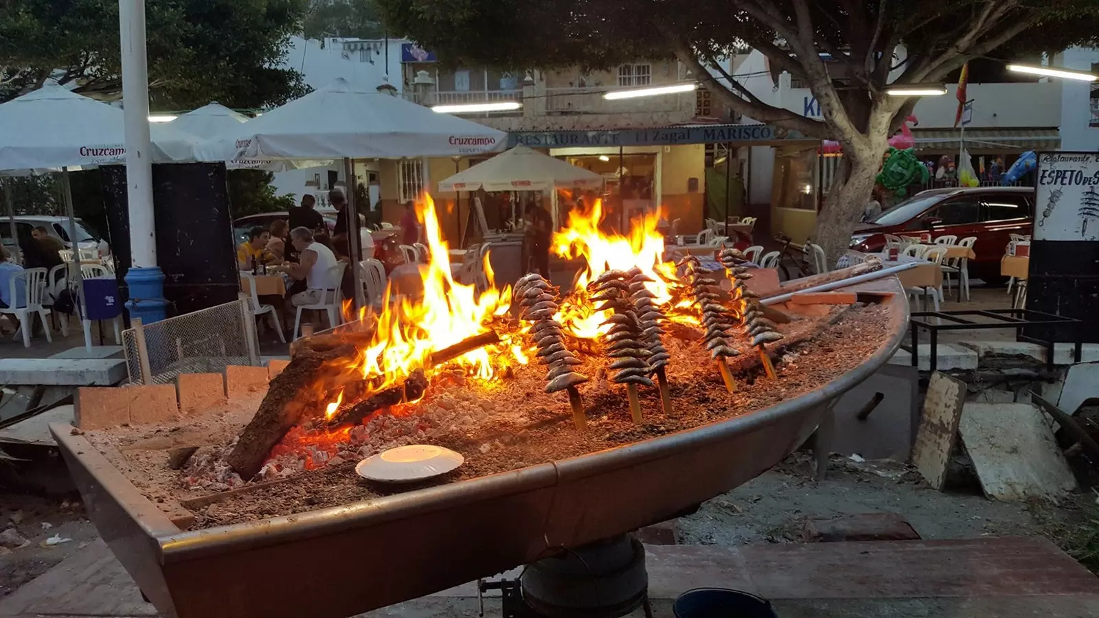 Jagen en vangen van de beste espetos in Malaga