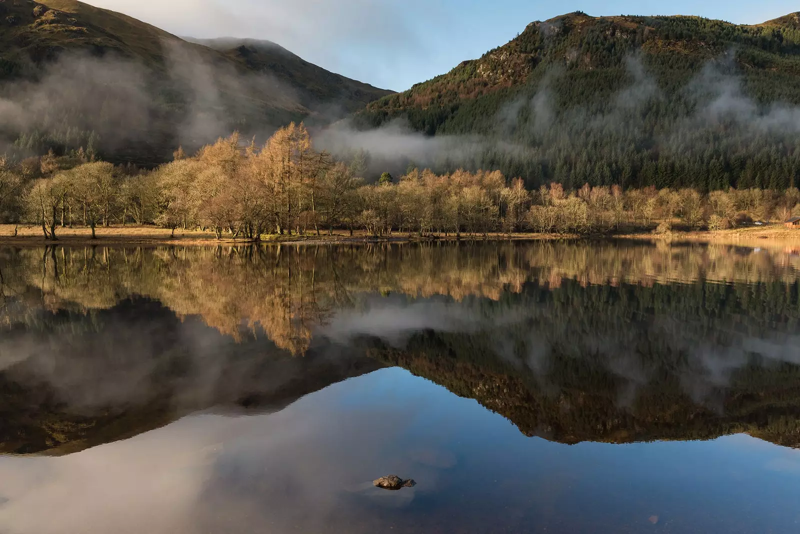 Loch Lomond Trossachs National Park Шотланд Их Британи