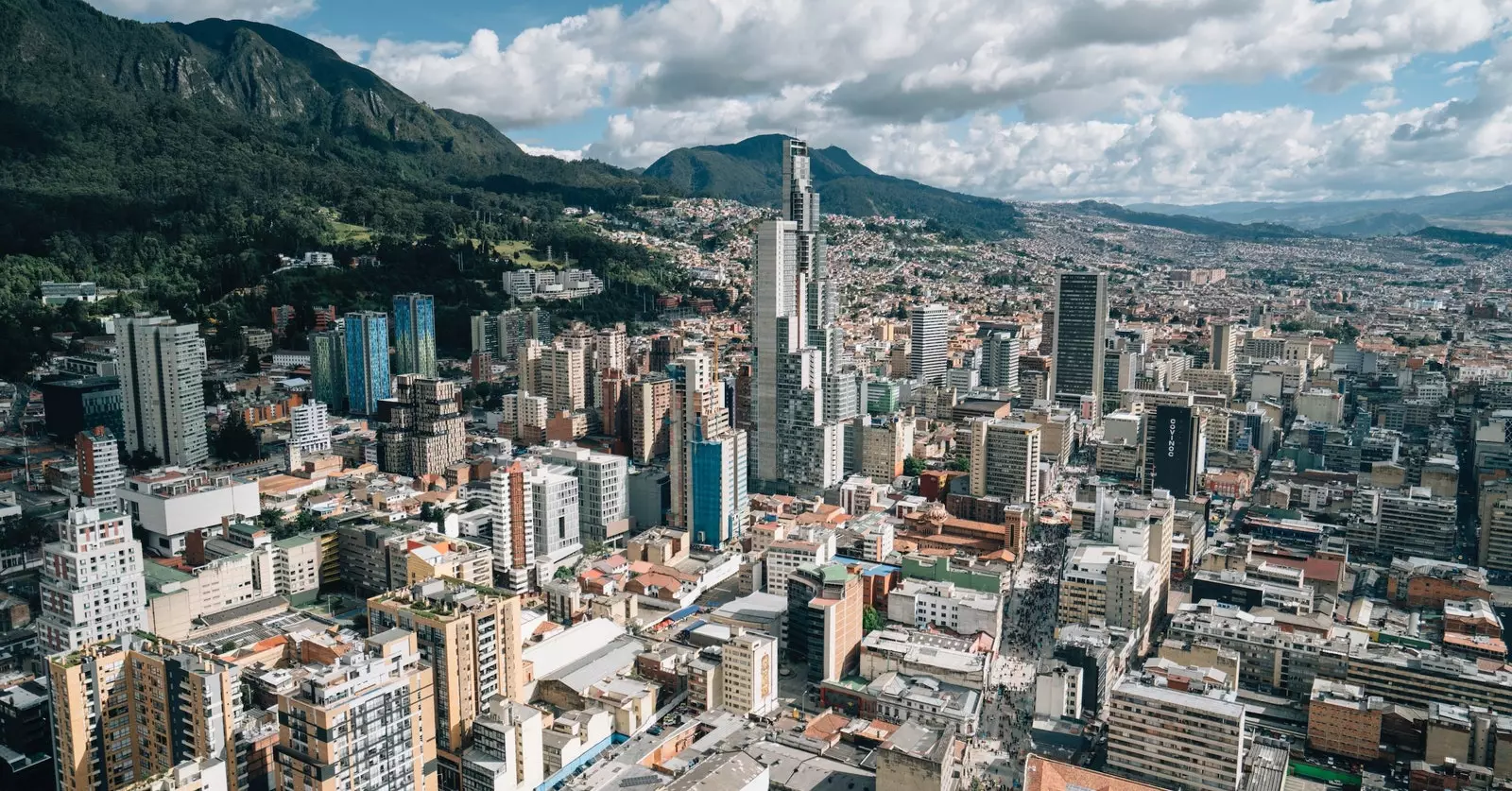 Skyline von Bogotá.