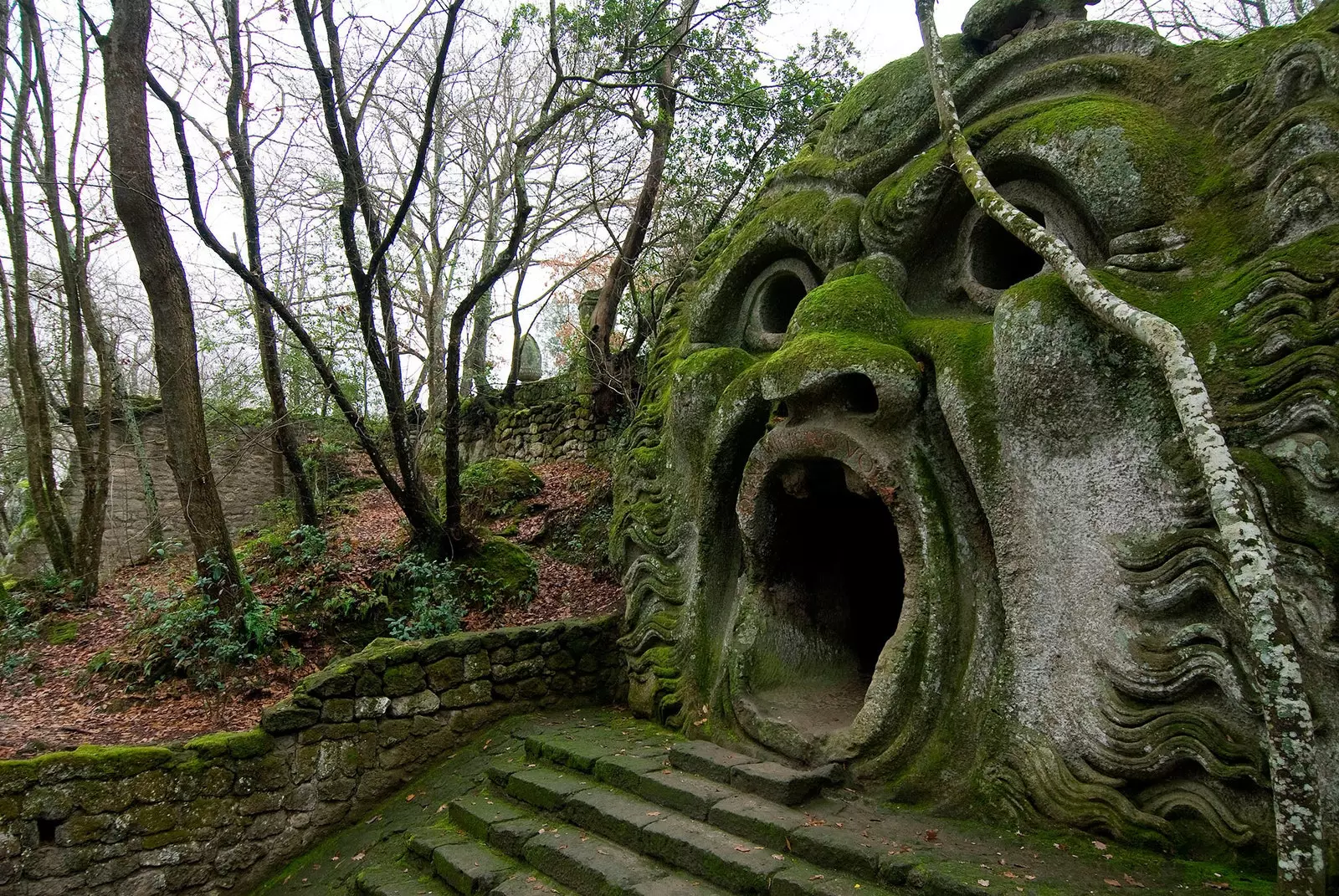 Park of Mostri Bomarzo Italy