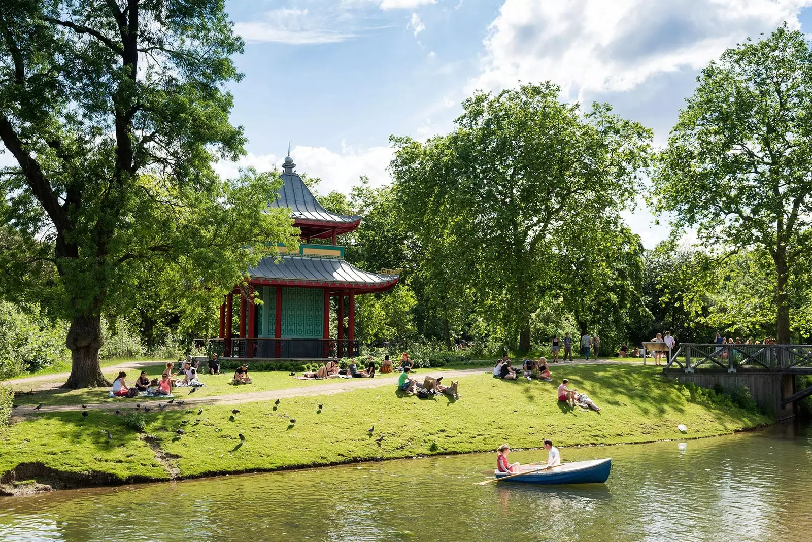 London in six parks to get lost