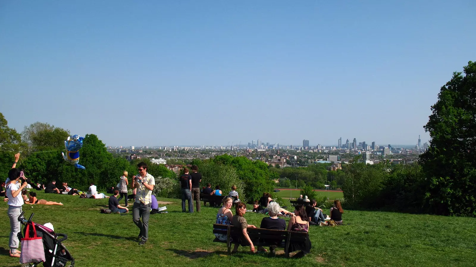 London v šestih parkih, da se izgubiš