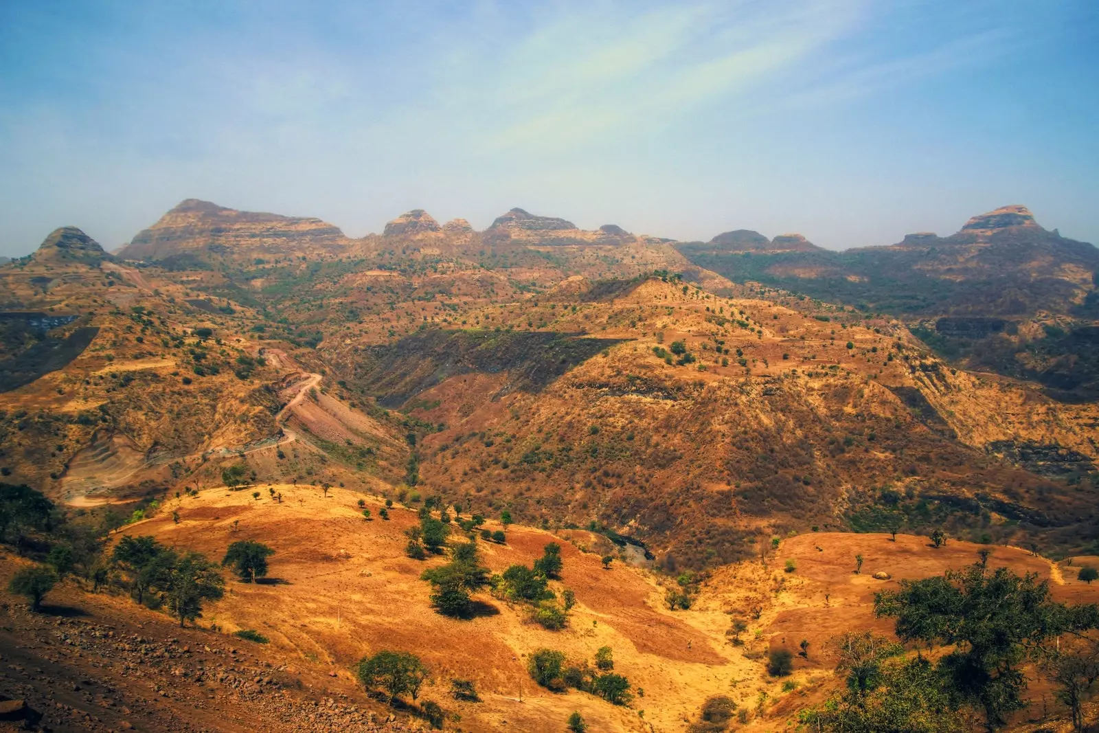 Нацыянальны парк Simien Mountains.