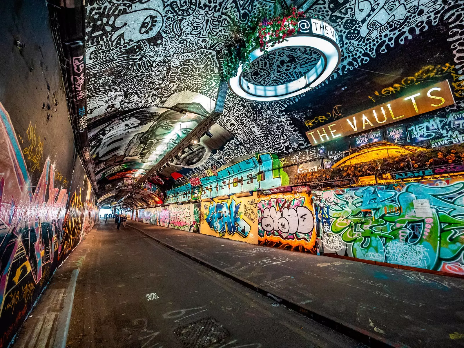 Leake Street Tunnel v Londýně