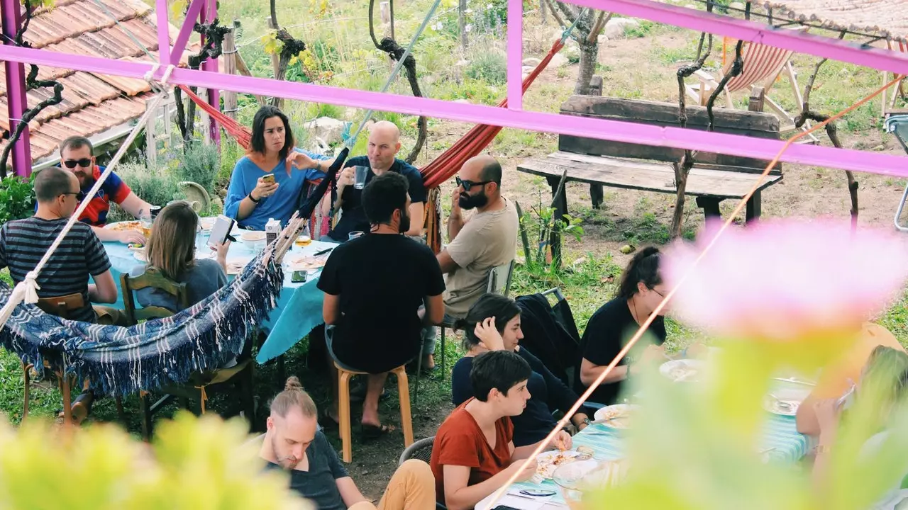 Sende, 'קווורקינג' בינלאומי בכפר בגליציה