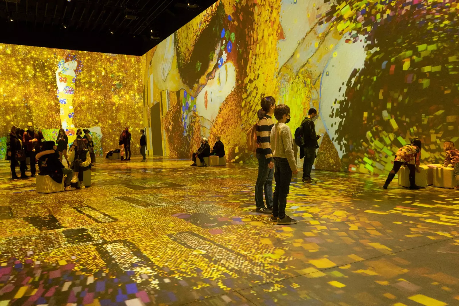 Үзэсгэлэн 'Klimt The immersive experience' Мадрид