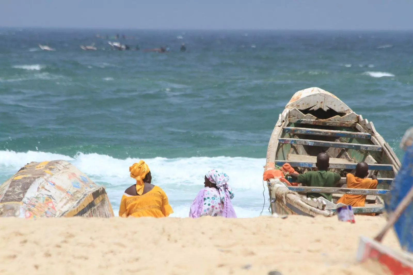 Salt Beach Salt Saint Louis Senegal