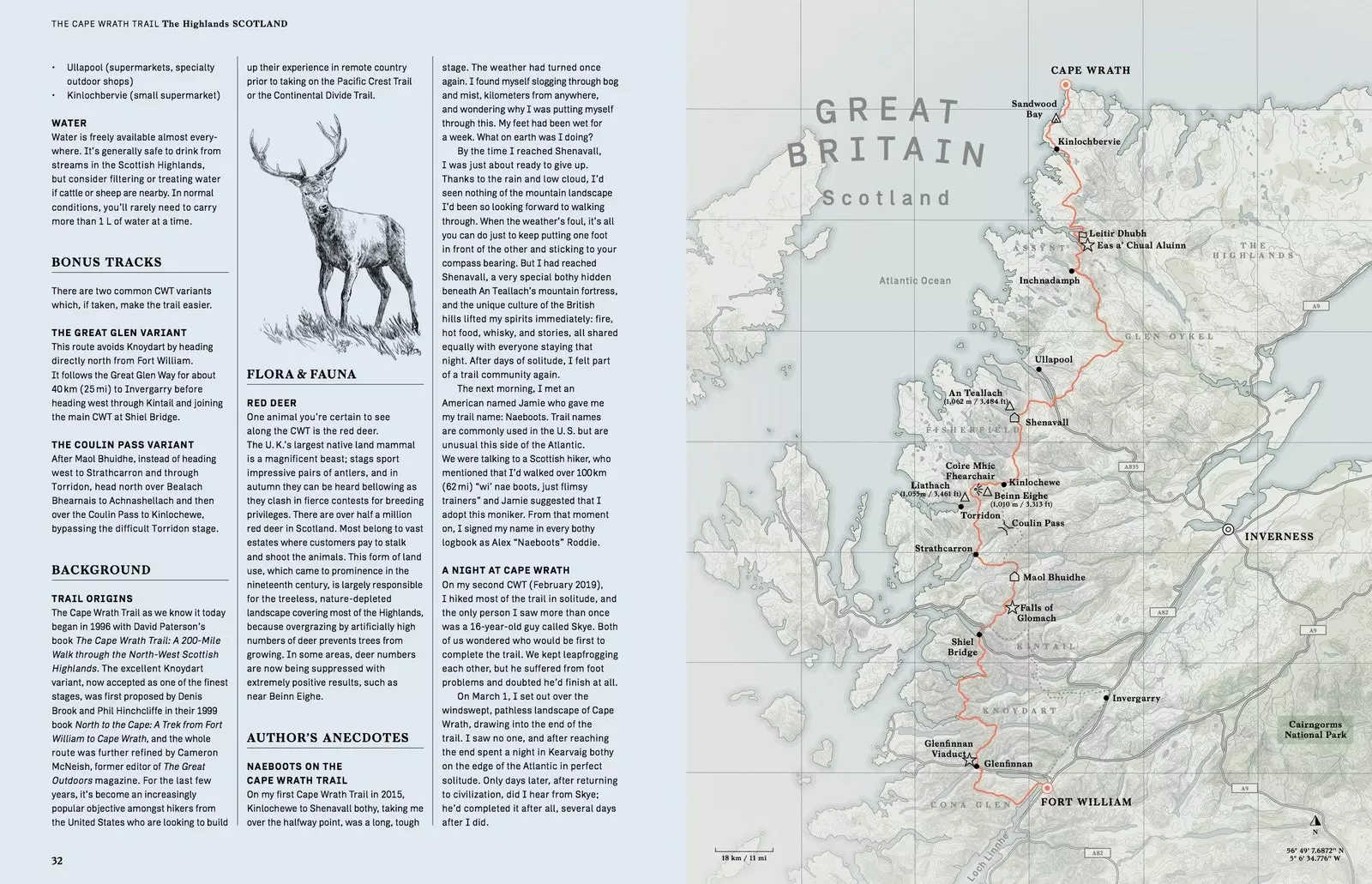 Gestalten 출판사의 책 Wanderlust Europe의 팁과 지도.