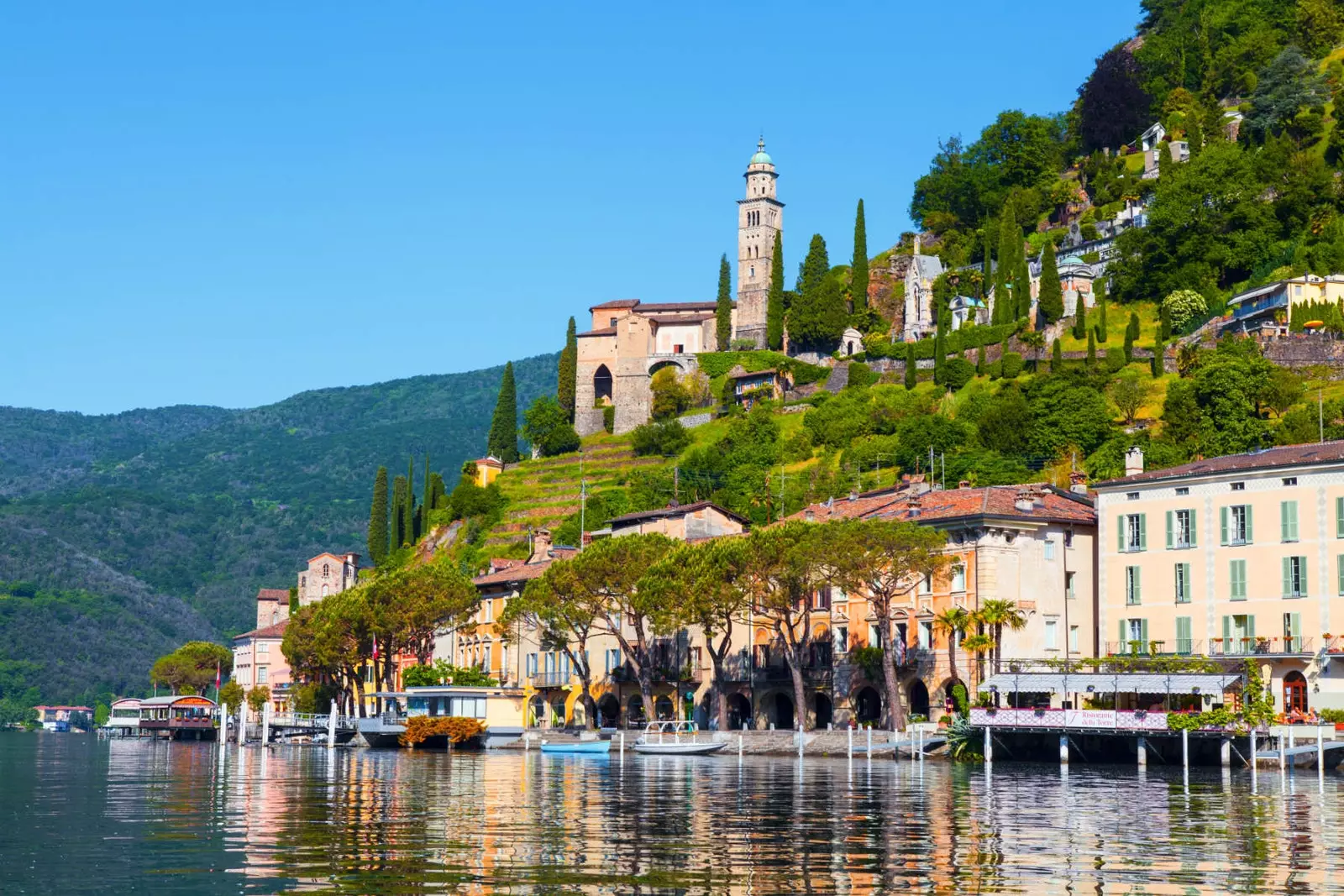 Morcote neturi ko pavydėti Italijos miestams