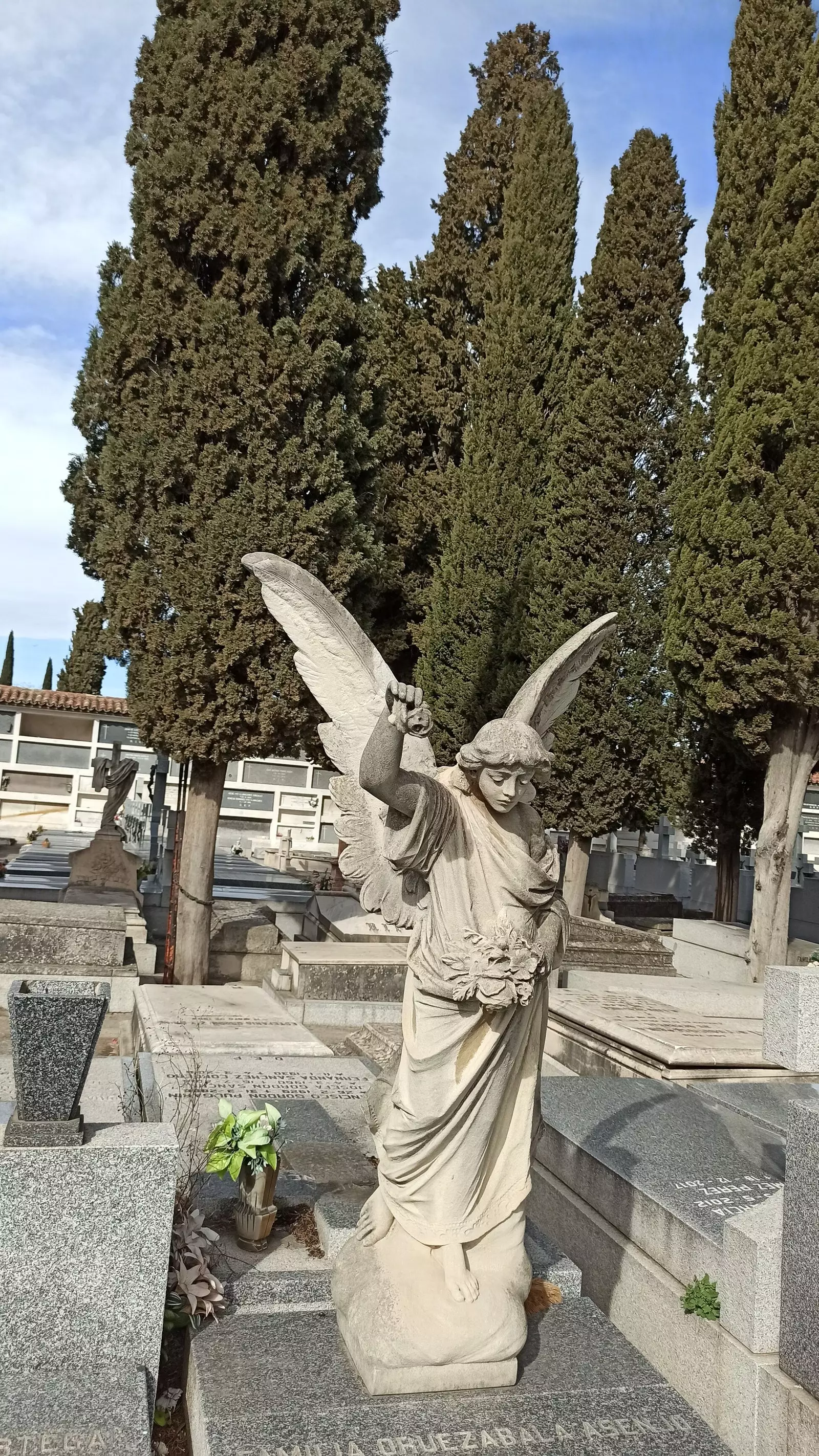 Mormânt de ciment Cimitirul San Justo