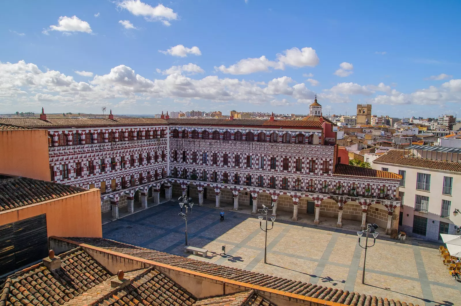 Pjazza Għolja f'Badajoz