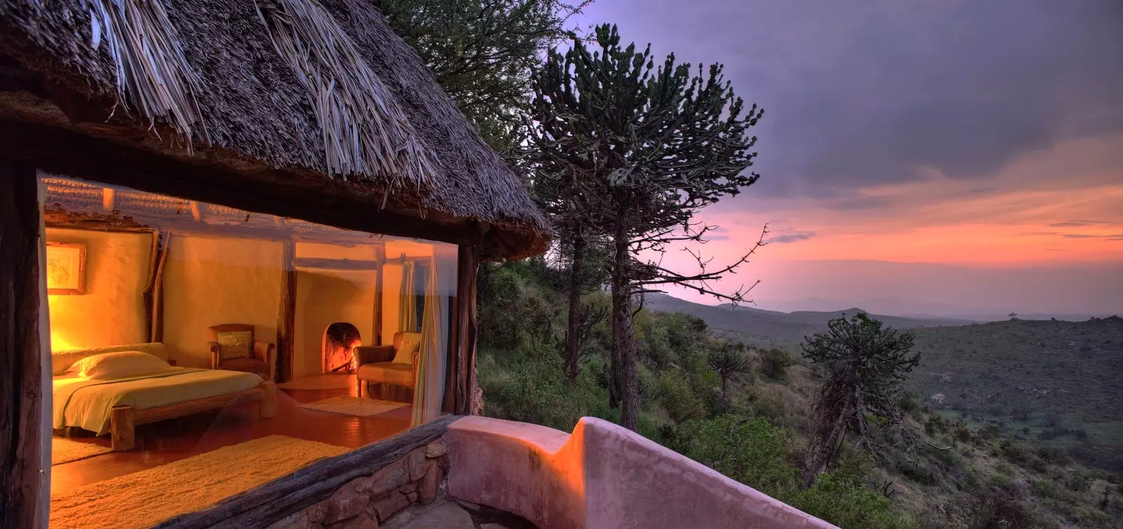 Penginapan di Borana Conservancy Kenya.