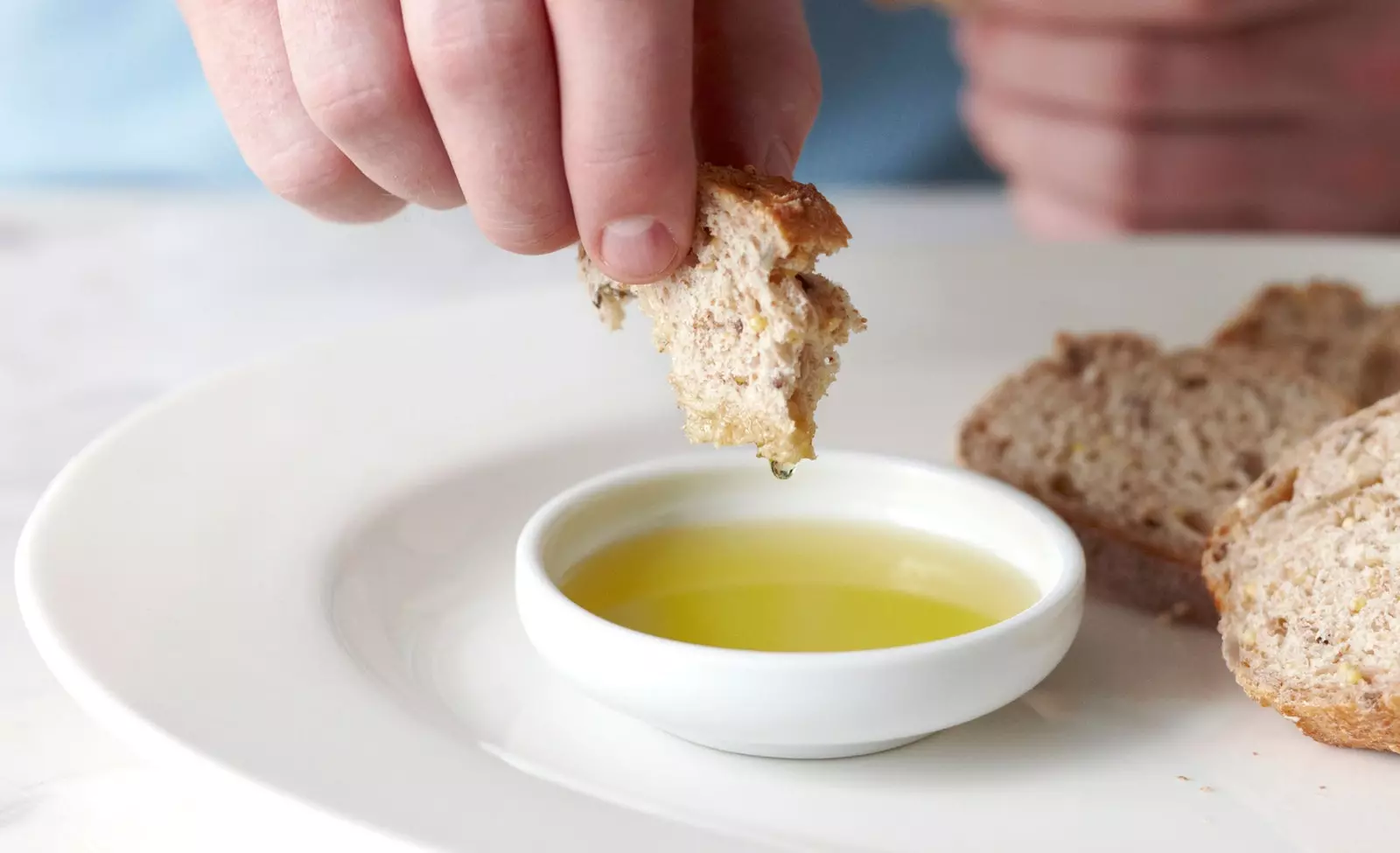 Long live dipping bread in oil