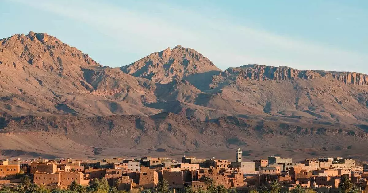 Ait Ben Haddouh thành phố lâu đời nhất ở Maroc.