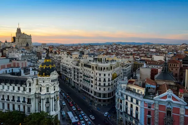 Madrido Gran Via 78 numeriais