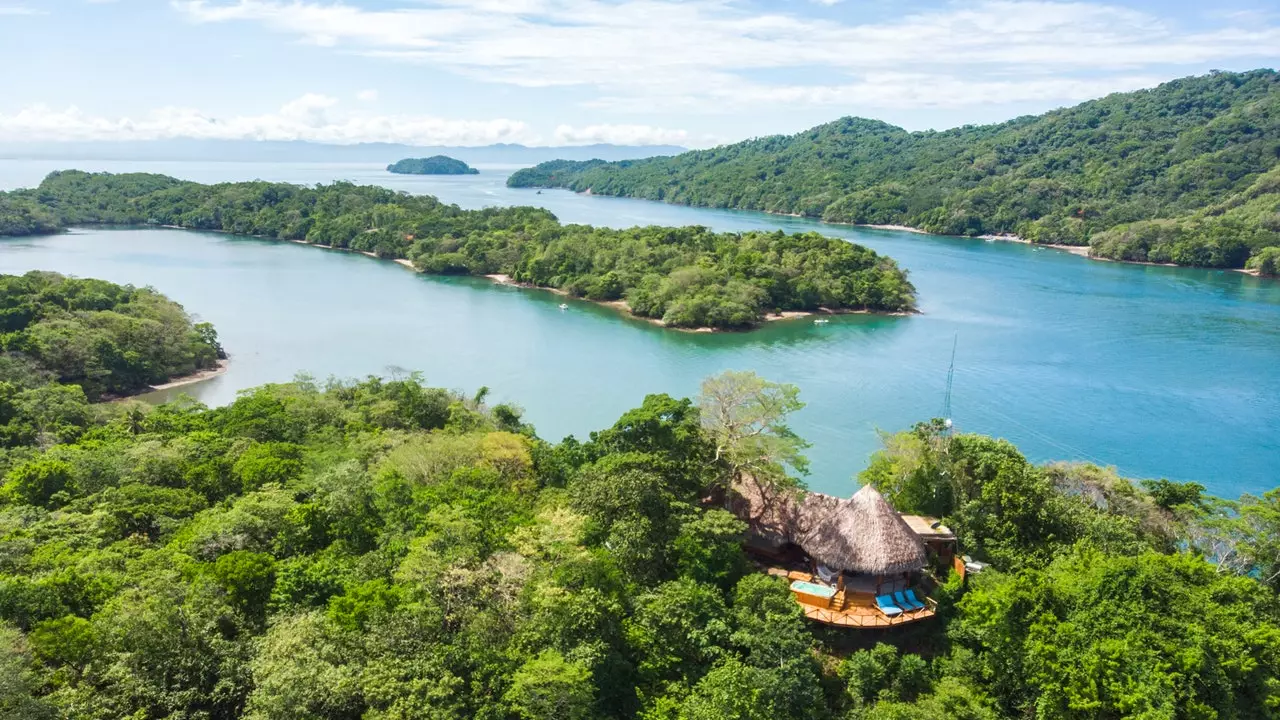 A Costa Rica-i „glamping”, amely csak hajóval érhető el