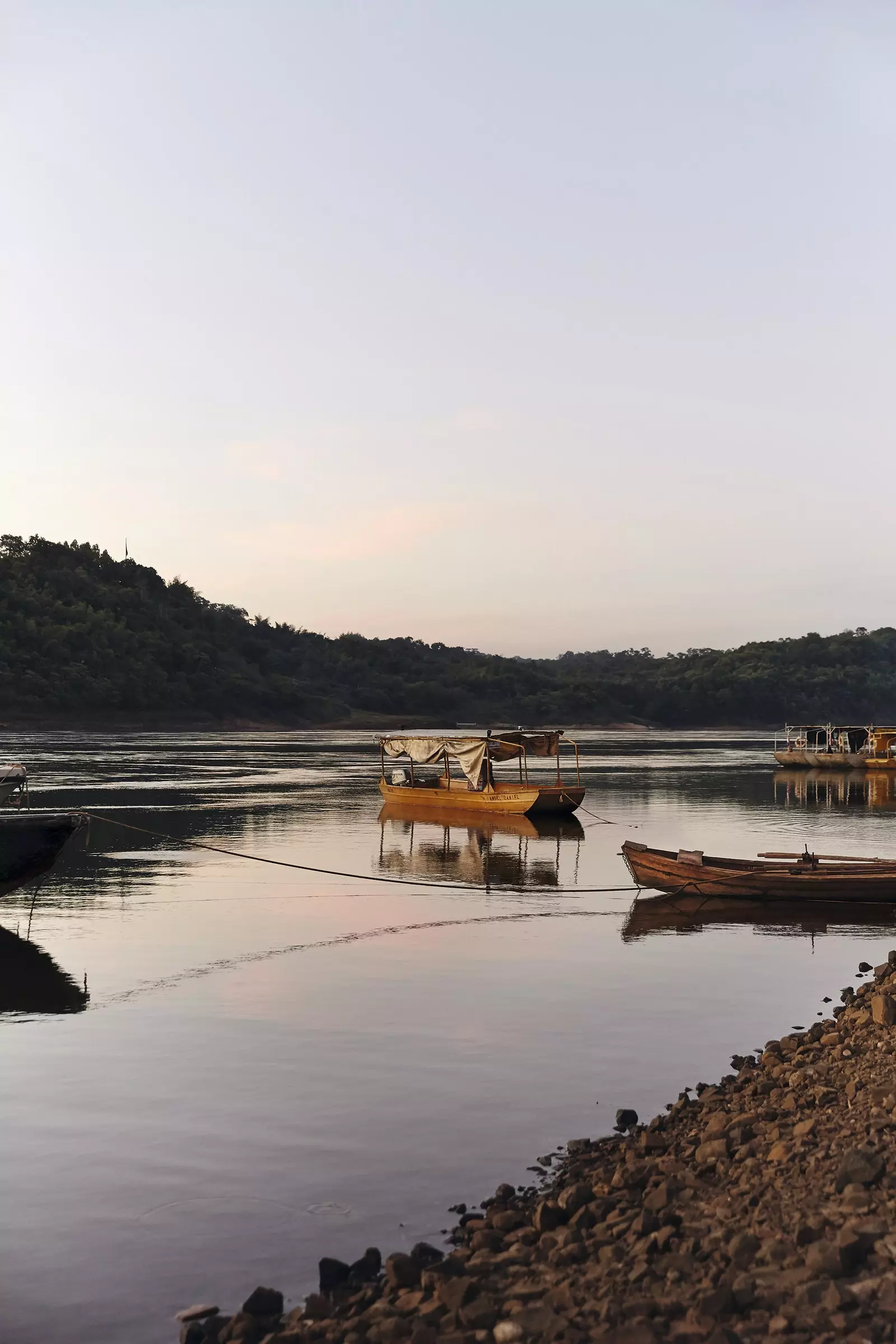 Река Парана, вторая по величине в Южной Америке.