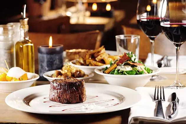 Und zum Ausklang des Tages ein gutes Steak im Filetstück