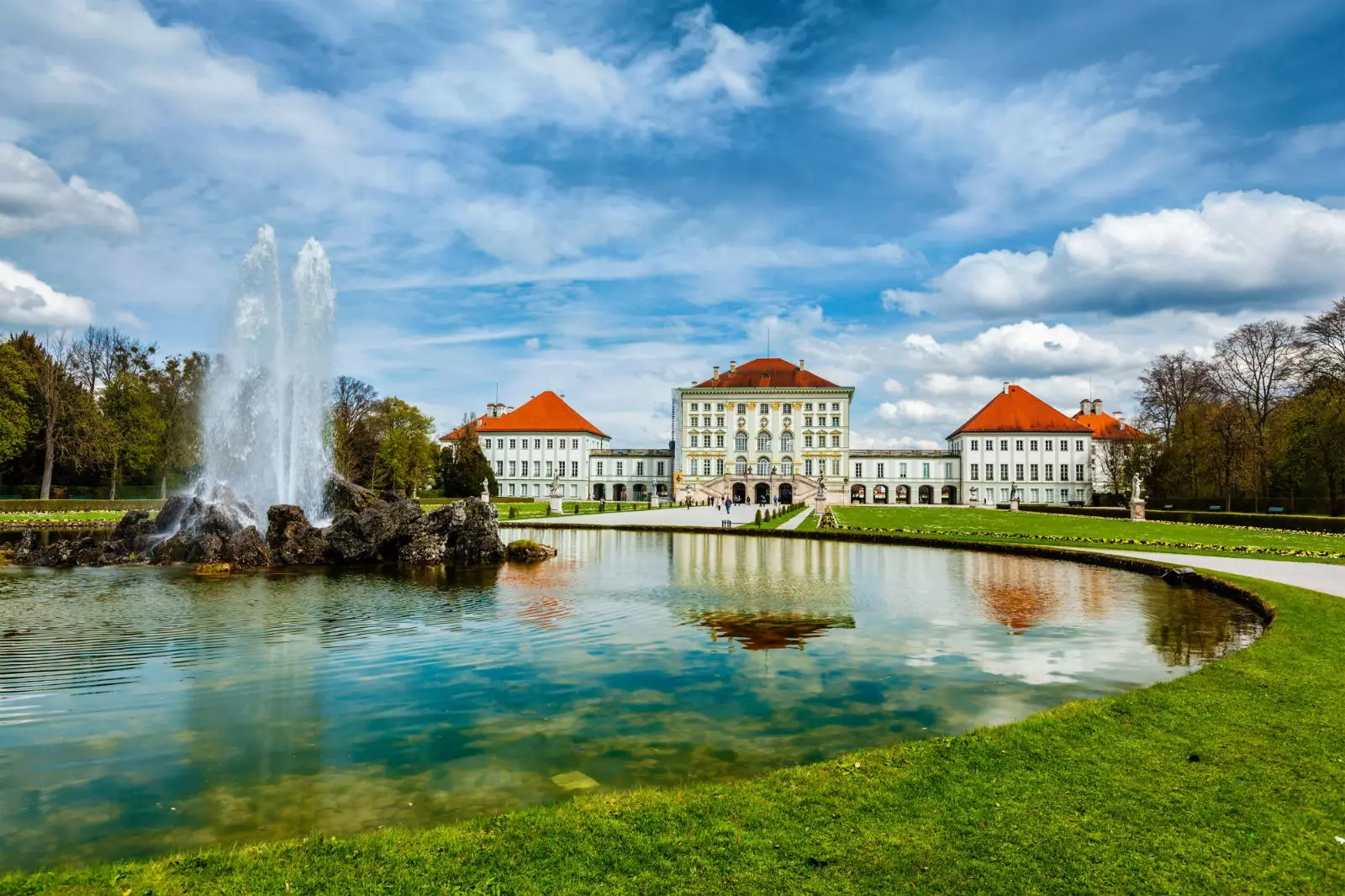 Schloss Nymphenburg in München.