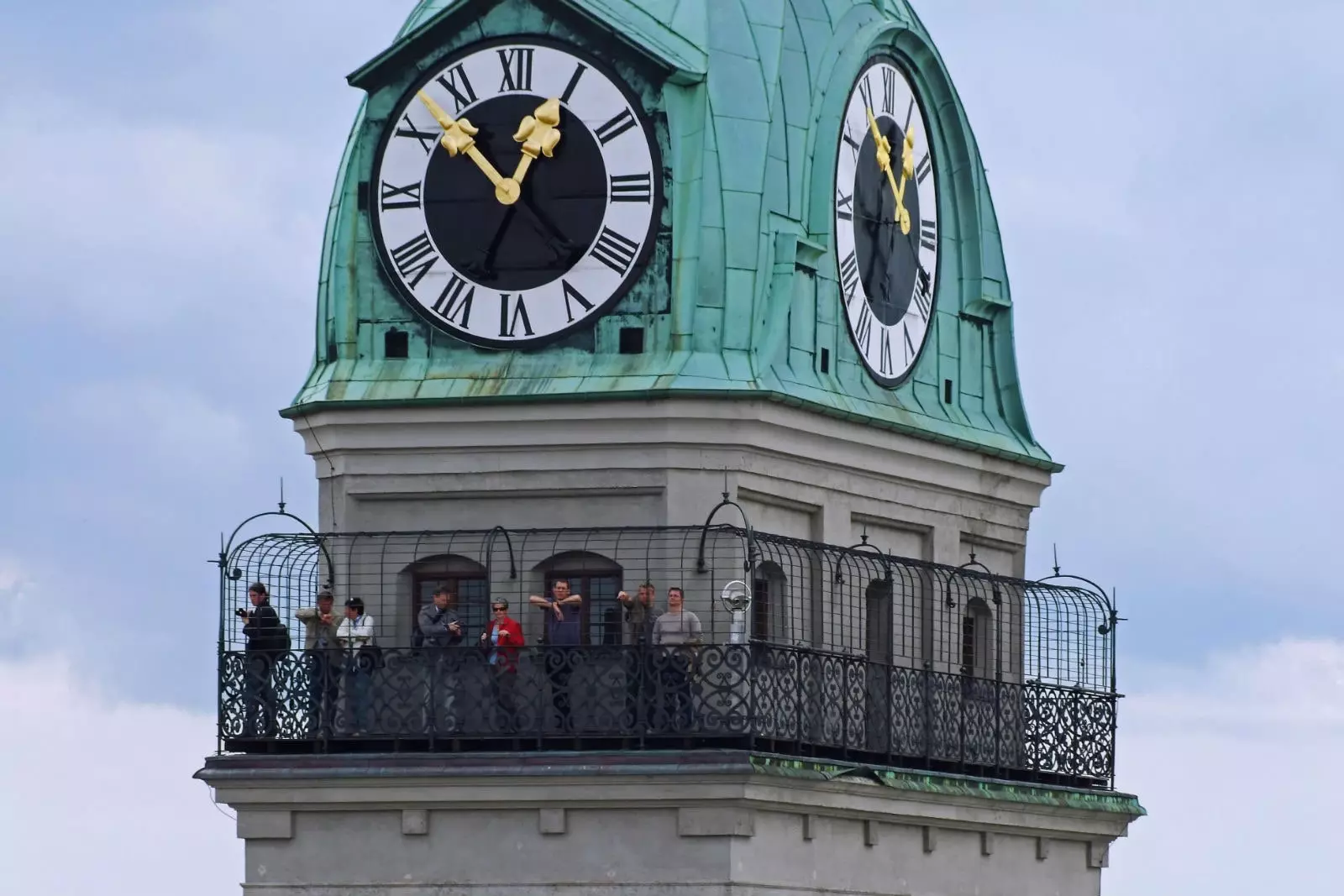 Standpunkt vun der Porkierch St. Peter zu München.